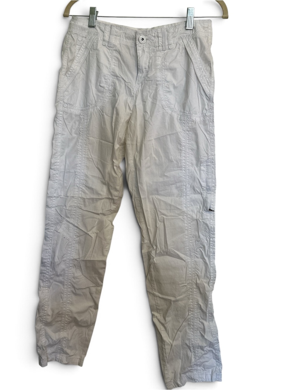 Marrakech Women's Casual Straight-Leg Trousers White.